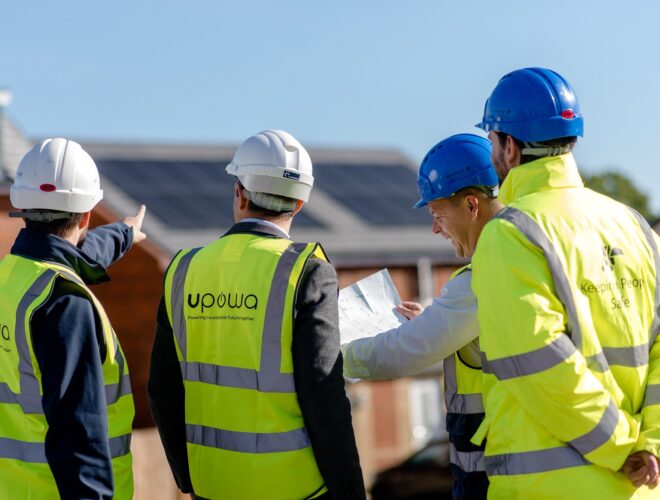 Upowa news update barratt homes sustainability podcast solar energy